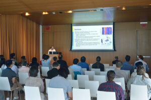 Greg Doerk presentation photo from 2024 Soft-AE symposium